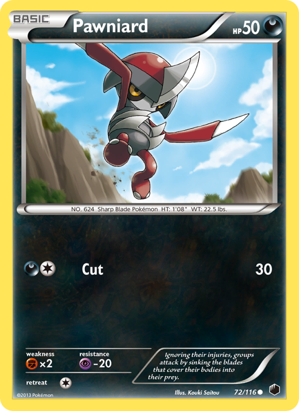 Pawniard - Pokémon TCG Card