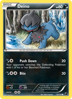 Deino - pokemon TCG Card