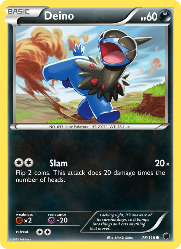 Deino - Pokémon TCG Card