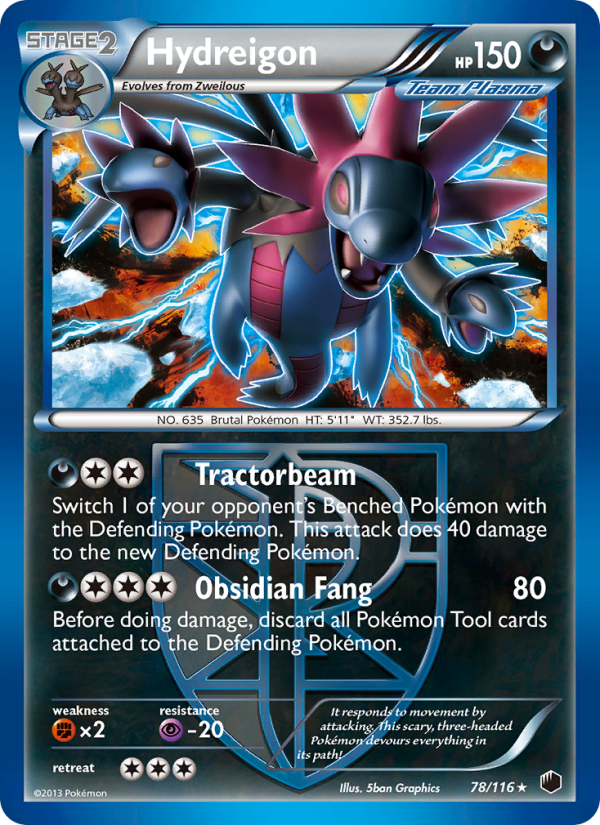 Hydreigon - Pokémon TCG Card