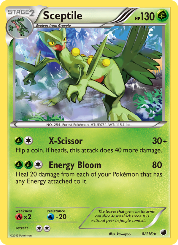 Sceptile - Pokémon TCG Card