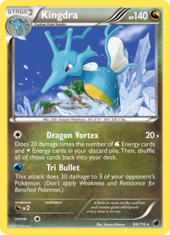 Kingdra - pokemon TCG Card