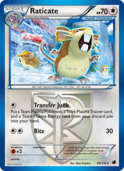 Raticate - pokemon TCG Card