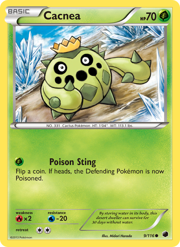 Cacnea - Pokémon TCG Card