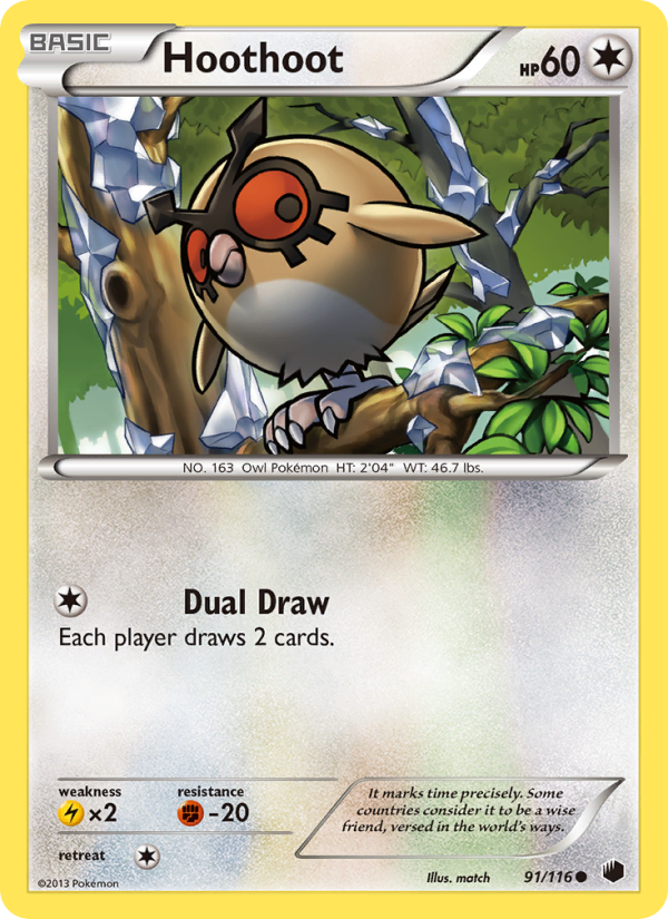 Hoothoot - Pokémon TCG Card