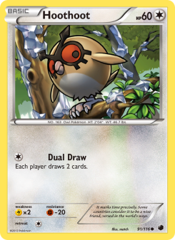 Hoothoot - pokemon TCG Card