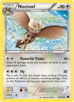 Noctowl - pokemon TCG Card