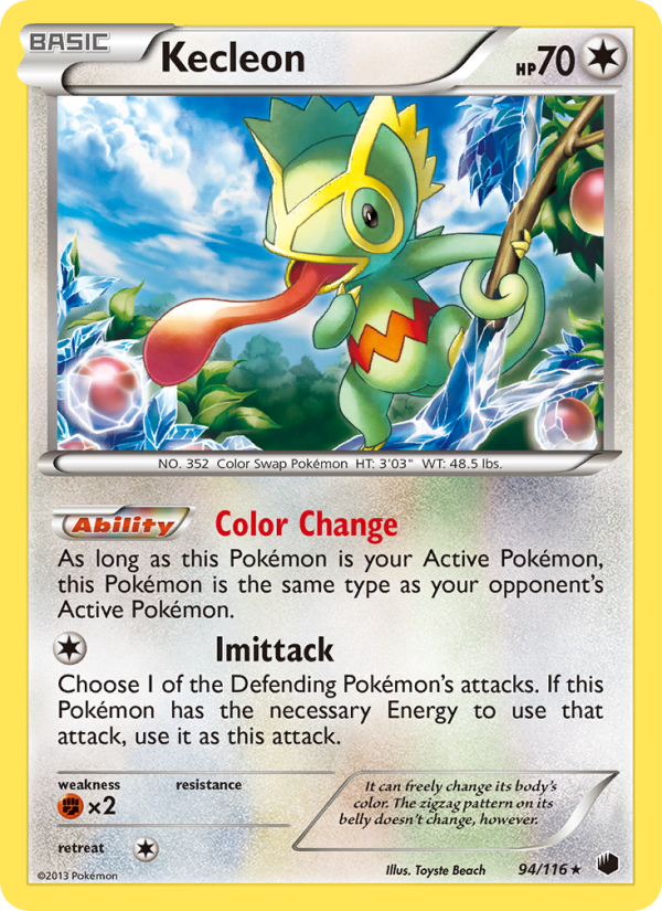 Kecleon - Pokémon TCG Card