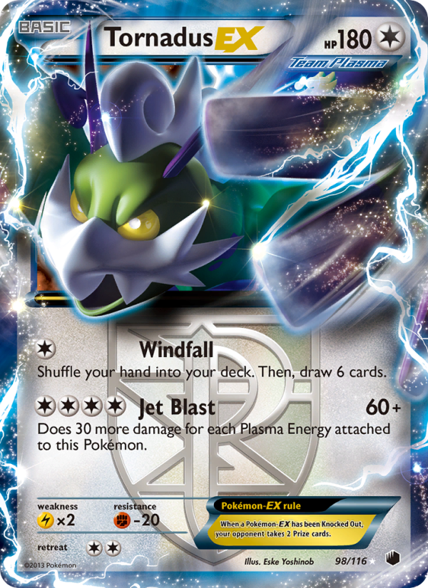 Tornadus-EX - Pokémon TCG Card