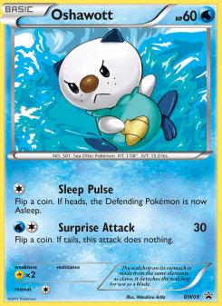 Oshawott - pokemon TCG Card