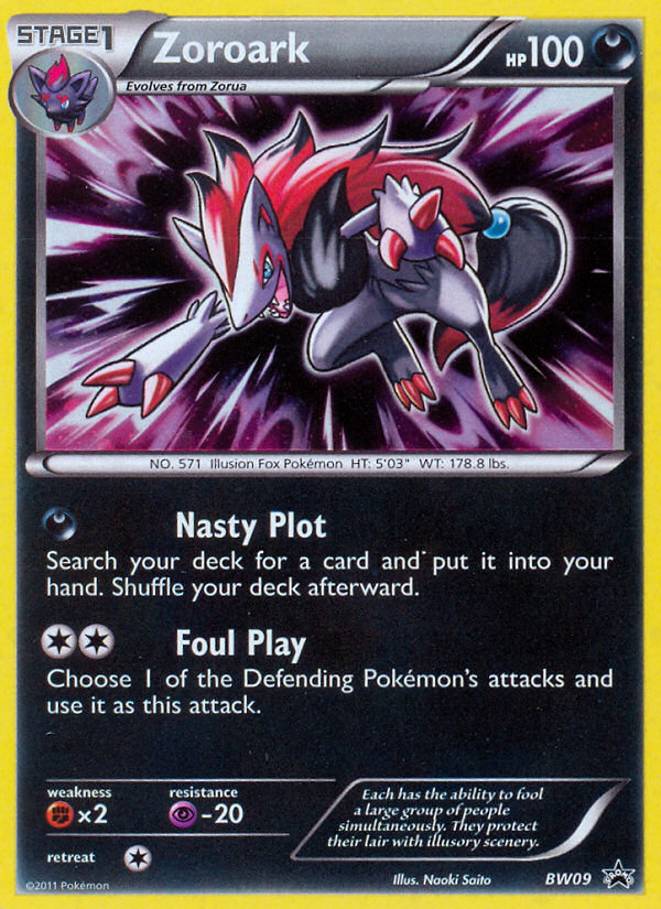 Zoroark - Pokémon TCG Card