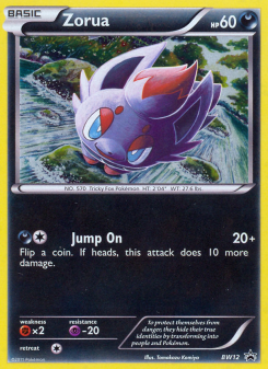 Zorua - pokemon TCG Card