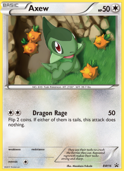 Axew - pokemon TCG Card