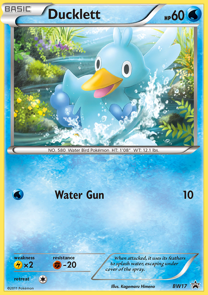 Ducklett - Pokémon TCG Card