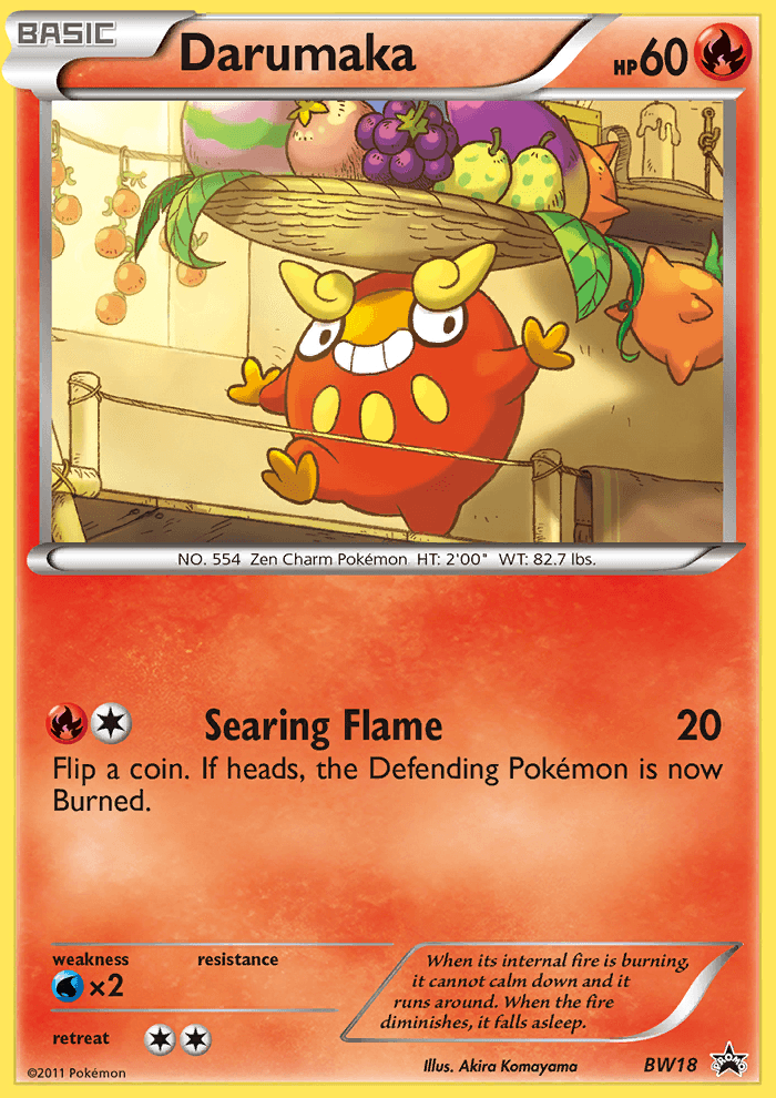 Darumaka - Pokémon TCG Card