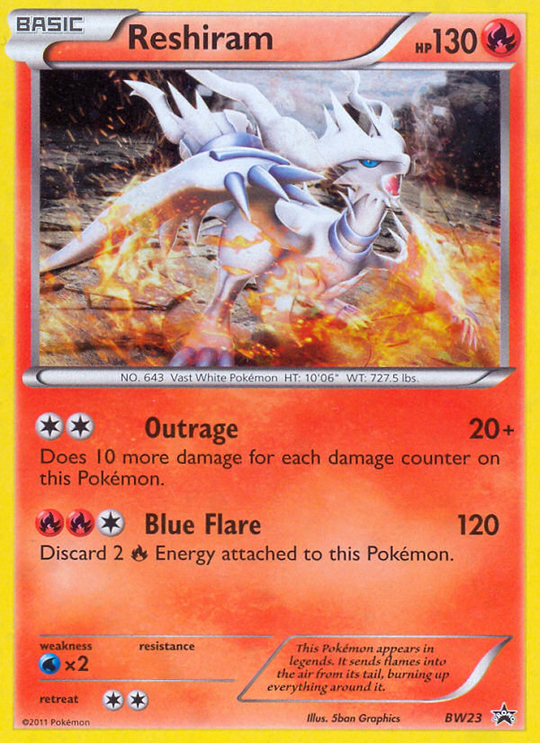 Reshiram - Pokémon TCG Card