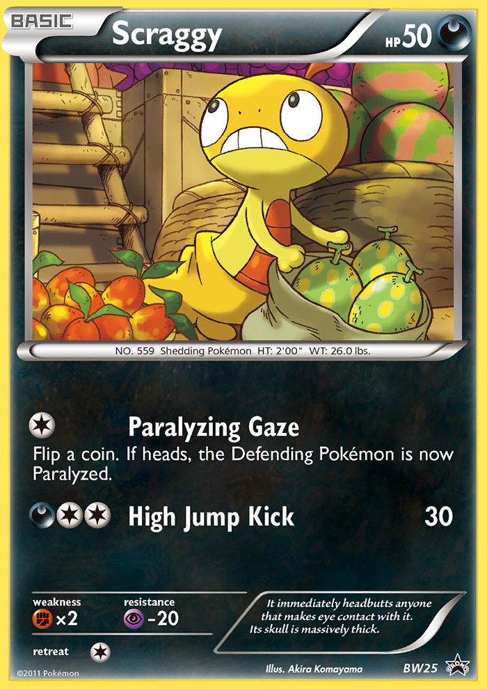 Scraggy - Pokémon TCG Card