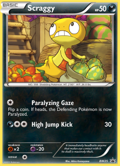 Scraggy - pokemon TCG Card