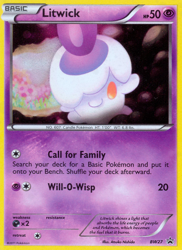 Litwick - Pokémon TCG Card