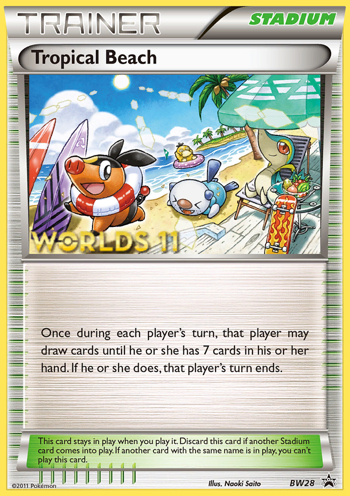 Tropical Beach - Pokémon TCG Card