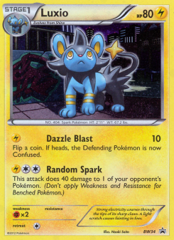 Luxio - pokemon TCG Card