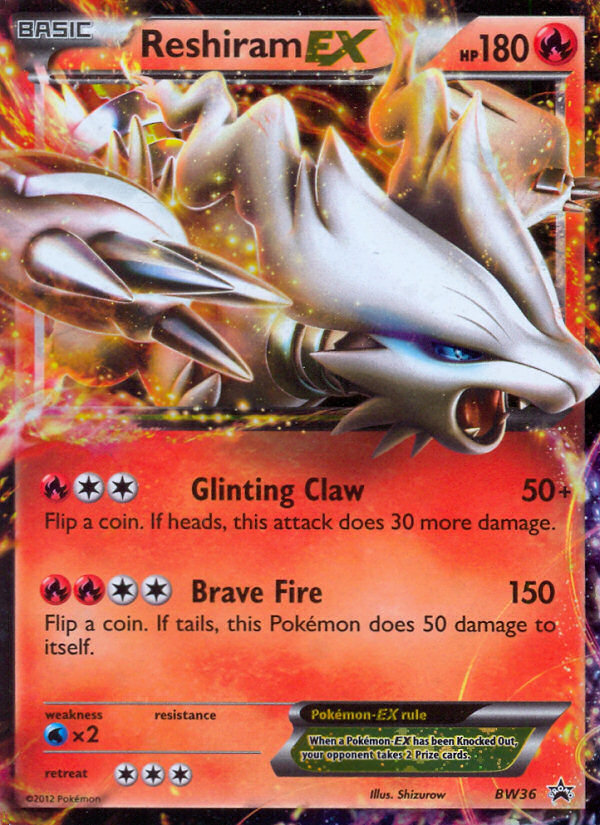 Reshiram-EX - Pokémon TCG Card