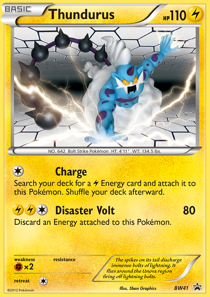Thundurus - Pokémon TCG Card