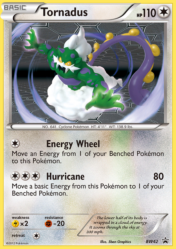 Tornadus - Pokémon TCG Card