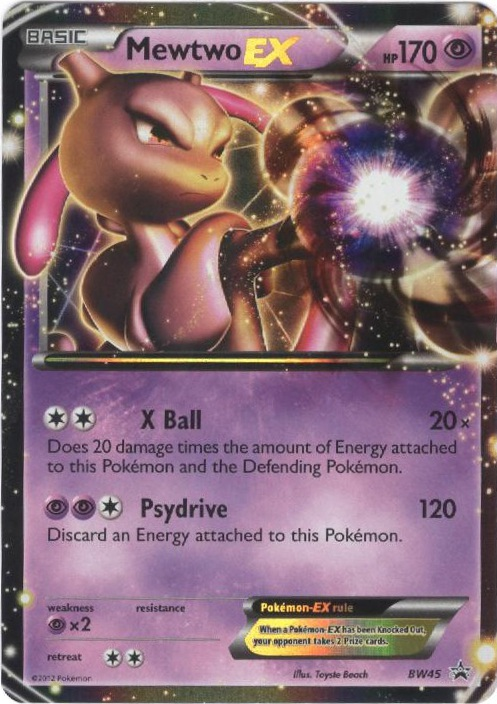 Mewtwo-EX - Pokémon TCG Card