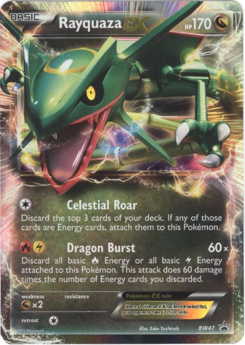 Rayquaza-EX - Pokémon TCG Card