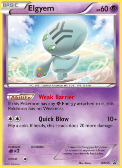 Elgyem - pokemon TCG Card