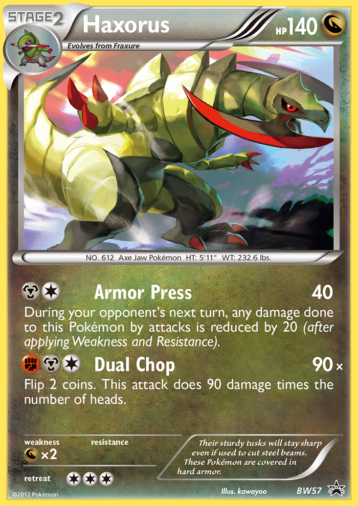 Haxorus - Pokémon TCG Card
