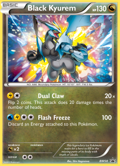 Black Kyurem - pokemon TCG Card