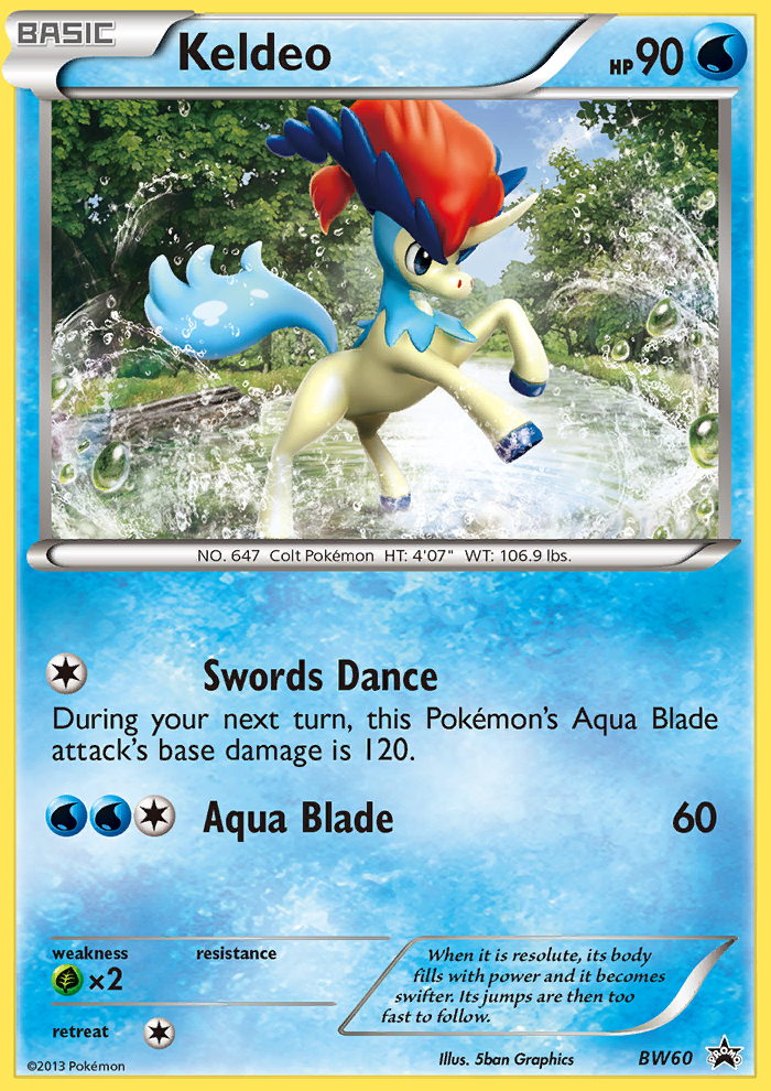 Keldeo - Pokémon TCG Card