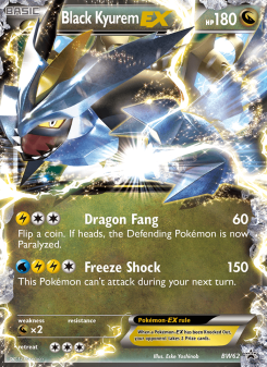 Black Kyurem-EX - pokemon TCG Card