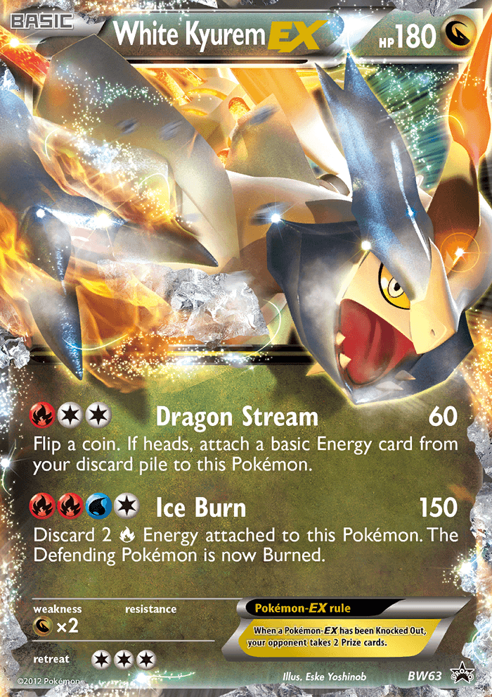 White Kyurem-EX - Pokémon TCG Card