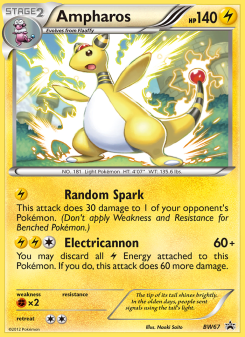 Ampharos - pokemon TCG Card