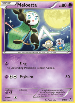 Meloetta - pokemon TCG Card