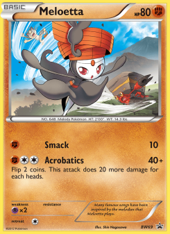Meloetta - pokemon TCG Card