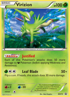 Virizion - pokemon TCG Card