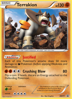 Terrakion - pokemon TCG Card