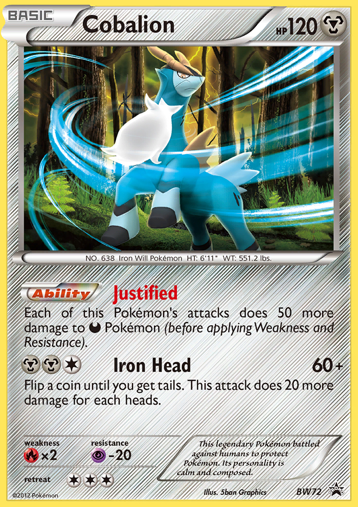 Cobalion - Pokémon TCG Card
