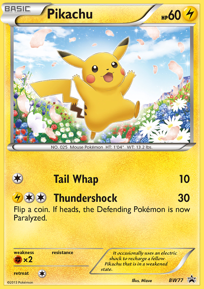 Pikachu - Pokémon TCG Card