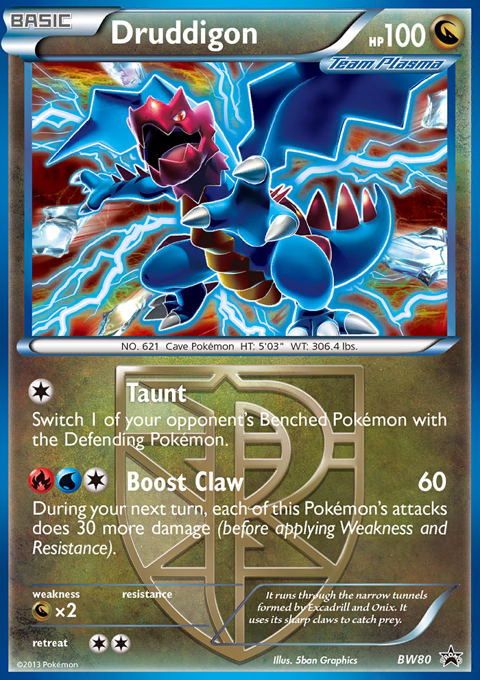 Druddigon - Pokémon TCG Card