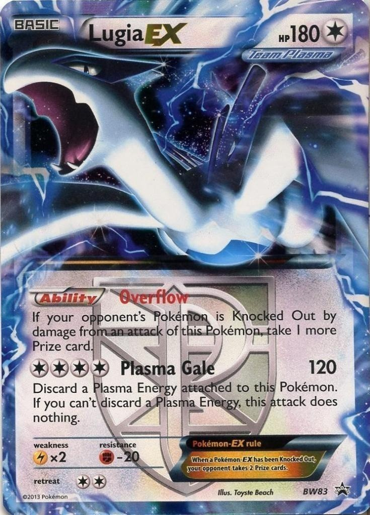 Lugia-EX - Pokémon TCG Card