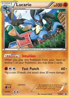 Lucario - pokemon TCG Card