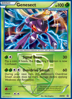 Genesect - pokemon TCG Card