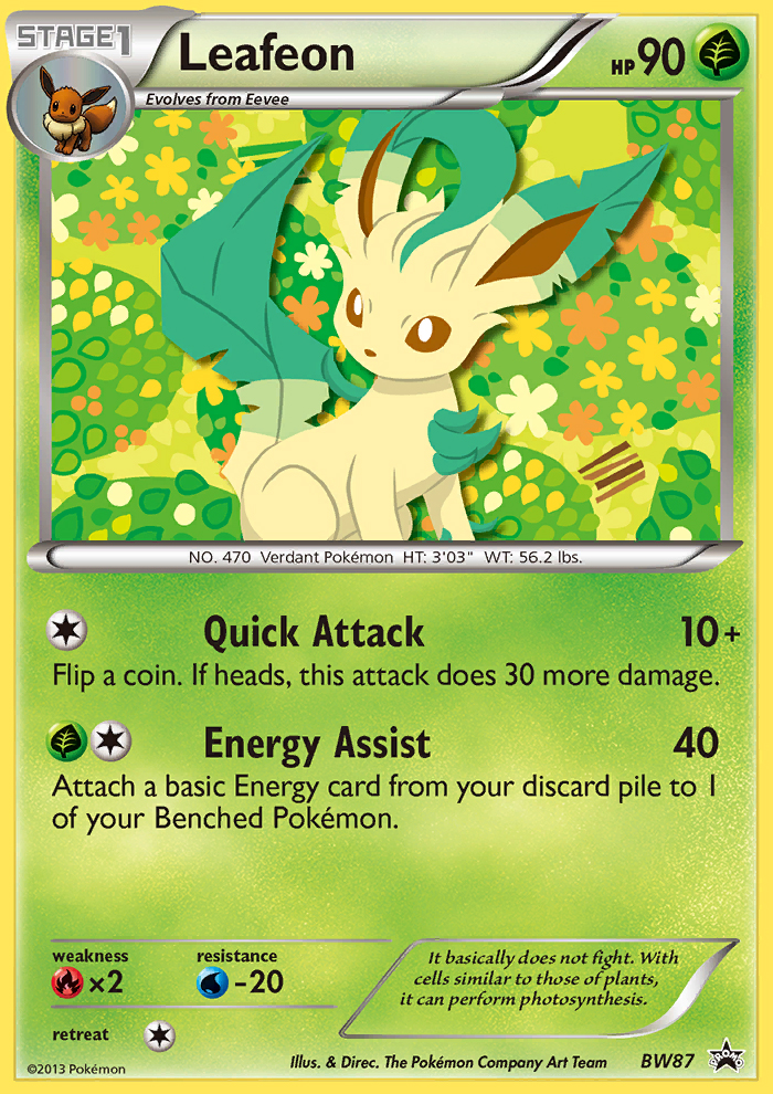 Leafeon - Pokémon TCG Card