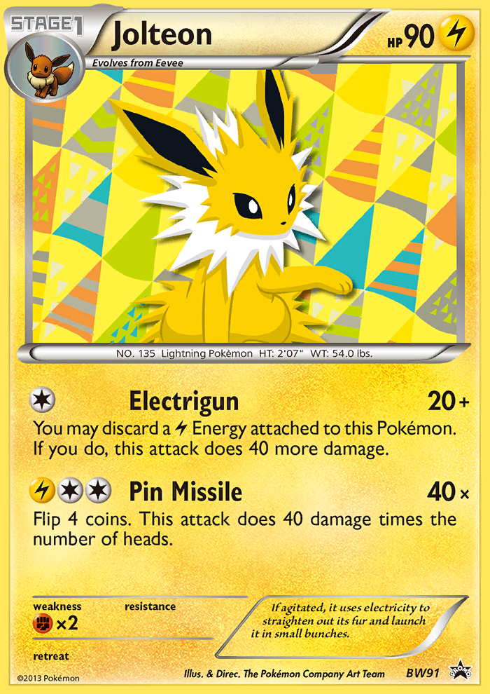 Jolteon - Pokémon TCG Card