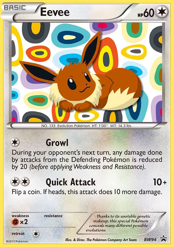 Eevee - Pokémon TCG Card